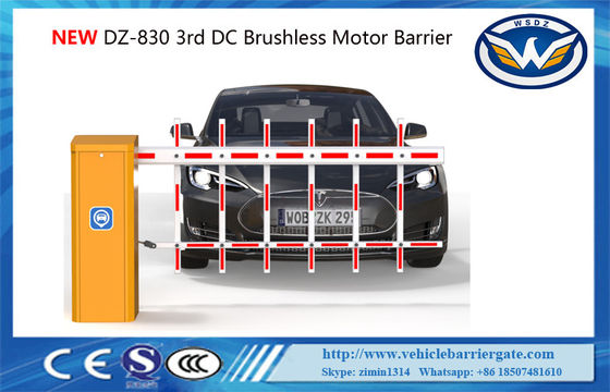 160W দ্বি -নির্দেশ 4m দুই বেড়া কার পার্ক ব্যারিয়ার গেট 24V ডিসি মোটর রিমোট কন্ট্রোল