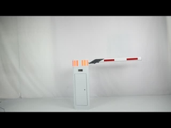 1.5 সেকেন্ড সহ কমার্সকেল পার্কিং সিস্টেমের জন্য এলইডি হোয়াইট ব্যারিয়ার গেট