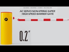 DZ-SF-2328 এসি সার্ভো বাধা গেট উচ্চ ট্রাফিক প্রবাহ জন্য 0.2-3s চলমান গতি সঙ্গে